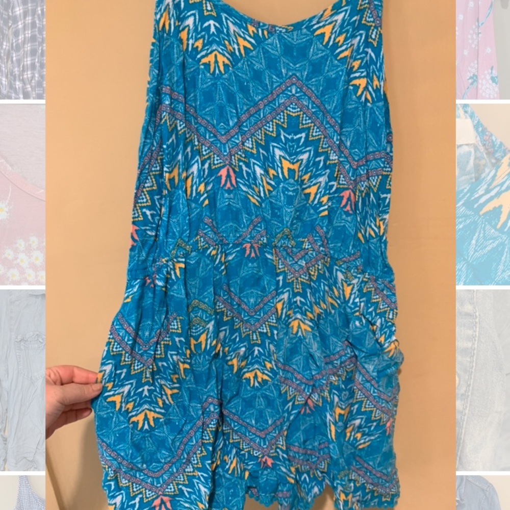 Aztec Pattern Romper